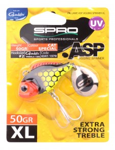 SPRO ASP Spinner XL 50g Cat Special